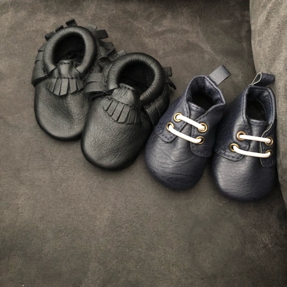 Baby boy moccasins. Freshly picked and sweetnswag